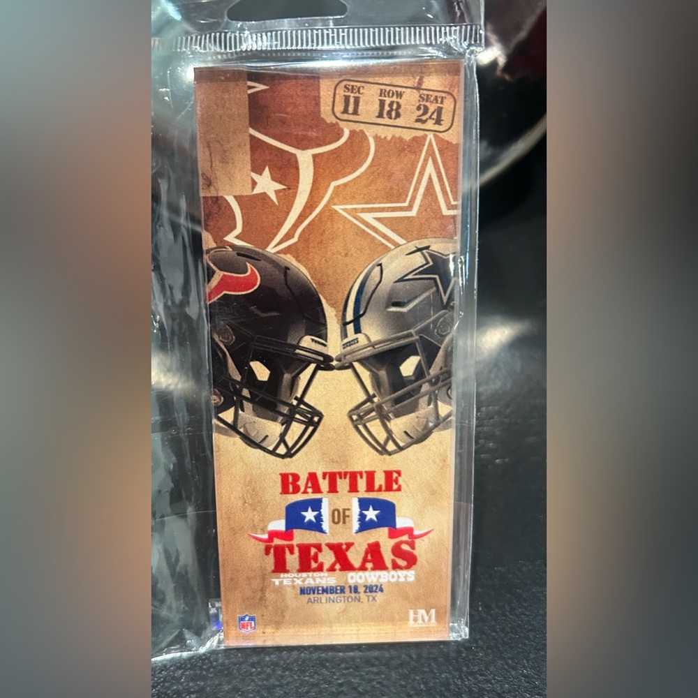 Battle of Texas Dallas Cowboys vs Houston Texans